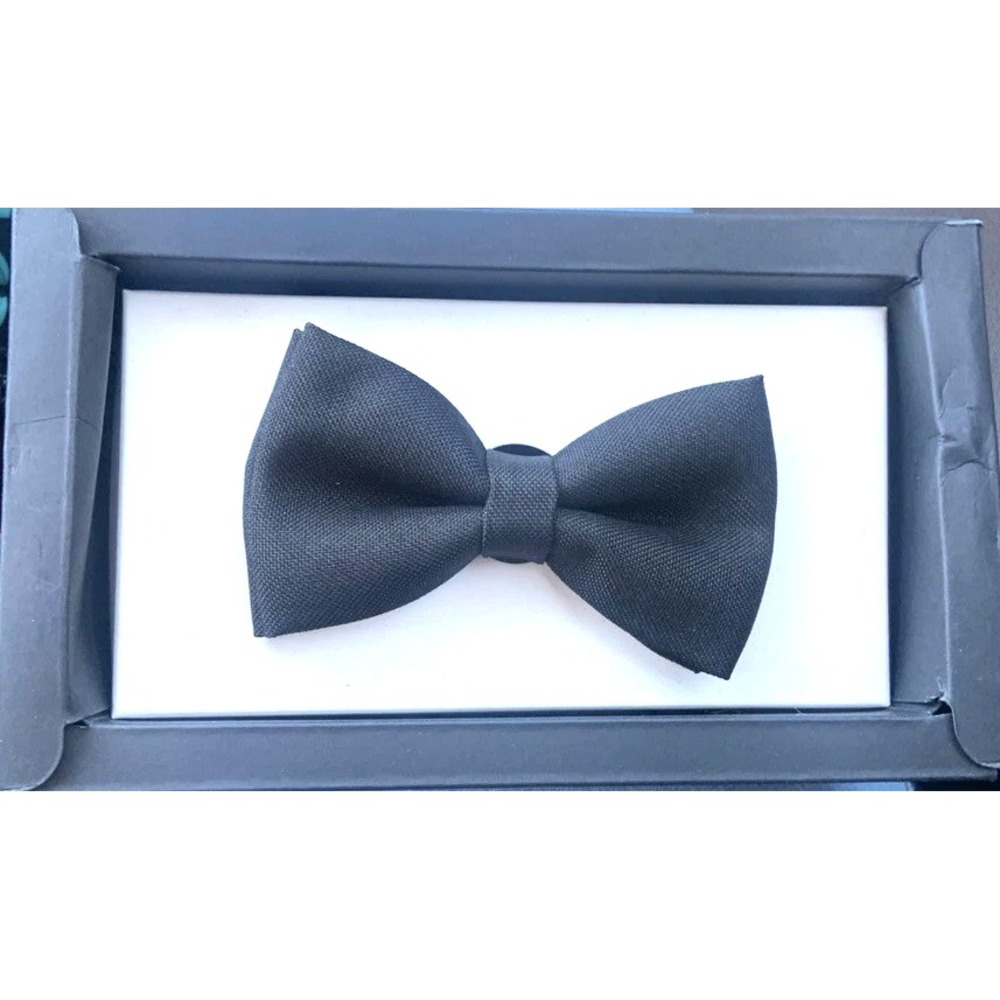 Bow Tie House Black‎ Clip On Bow Tie Youth Pre Tied Formal NWT